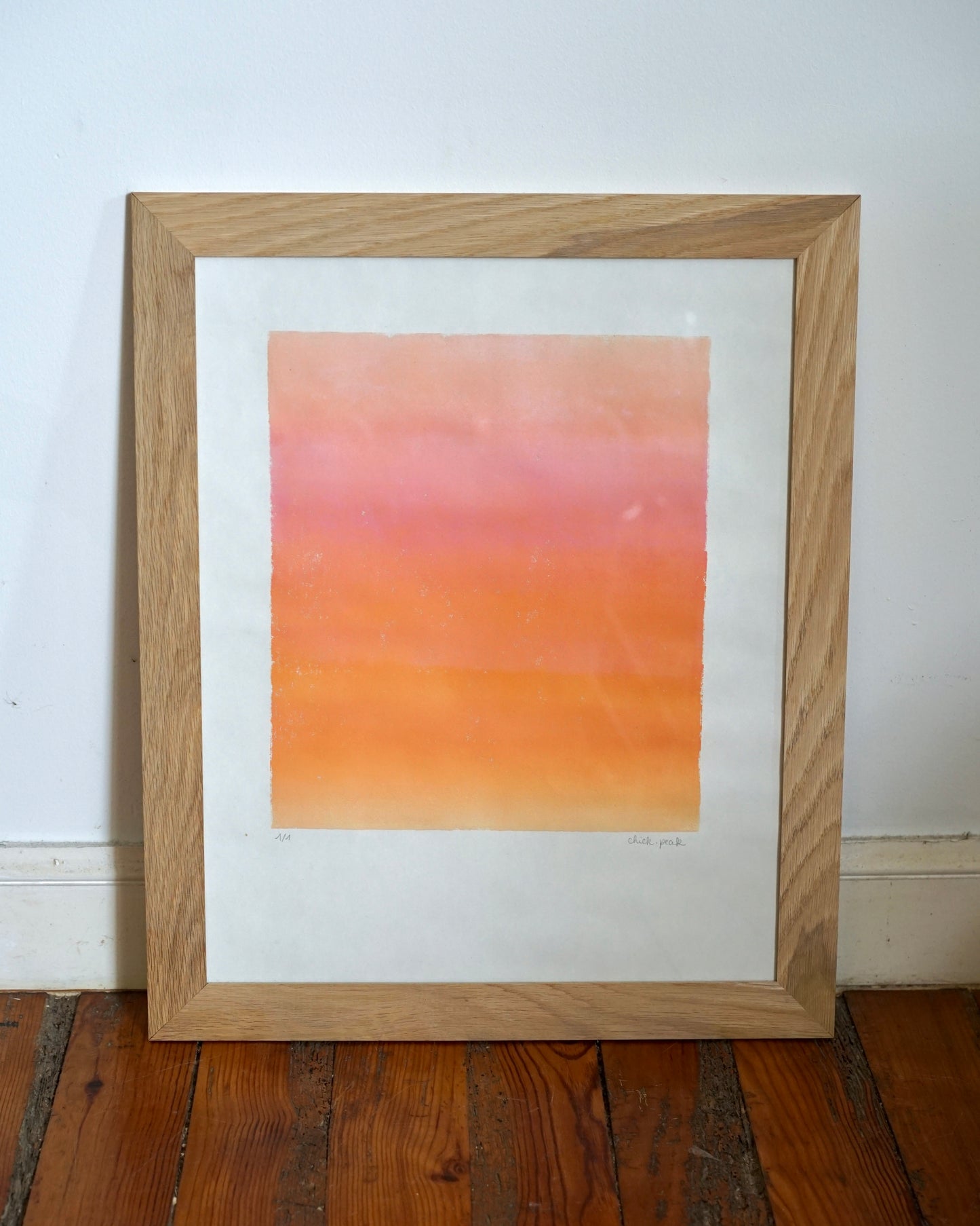 Affiche Sunset • 40x50cm • Impression artisanale
